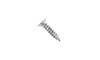 #6 x 5/8" Phillips Flat Head w/ Undercut Deep Thread Cabinet Screw, Type 17, Steel, Zinc Clear - FT (Box of 10000)