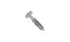 #6 x 1" Square Drive Modified Pan Head Pocket Hole Screw, Fine Thread, Type 17, Steel, Plain - PT (Box of 9000)