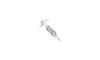 #7 x 1-1/4" Square Drive Round Washer Head Pocket Hole Screw, Fine Thread, Type 17, Steel, Zinc Clear - PT (Box of 7000)