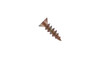 #5 x 3/4" Phillips Flat Head Hinge Screw, Coarse Thread, Steel, Antique Brass (Box of 10000)