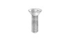 #8-32 x 7/8" Torx Drive 82 Degree Flat Head Machine Screw, Steel, Zinc Clear - FT (Box of 8000)