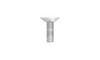 #10-32 x 7/8" Phillips Drive 82 Degree Flat Head, Undercut Machine Screw, Steel, Zinc Clear - FT (Box of 6000)
