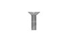 #4-40 x 1/4" Phillips Drive 100 Degree Flat Head Machine Screw, Steel, Zinc Black - FT (Box of 10000)
