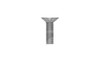 #4-40 x 1/4" Phillips Drive 100 Degree Flat Head Machine Screw, Steel, Zinc Black - FT (Box of 10000)