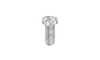 #10-32 x 1" Phillips Drive Indented Hex Head Machine Screw, Steel, Zinc Clear - FT (Box of 4000)