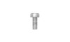 #12-24 x 1/2" Unslotted Drive Hex Washer, Serrated Machine Screw, Steel, Zinc Clear - FT (Box of 5000)