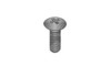 #10-24 x 1/2" Phillips Drive Oval Head Machine Screw, Steel, Black Oxide - FT (Box of 8000)