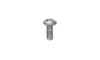 1/4"-20 x 2" Combo Drive Pan Head Machine Screw, Steel, Zinc Clear - FT (Box of 900)