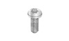 #10-32 x 7/8" Torx Drive Pan Head Machine Screw, Steel, Zinc Clear - FT (Box of 6000)