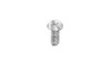#8-32 x 1-1/2" Combo Drive Round Head Machine Screw, Steel, Zinc Clear - FT (Box of 2000)