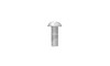 #6-32 x 2-1/4" Slotted Drive Round Head Machine Screw, Steel, Zinc Clear - FT (Box of 3000)