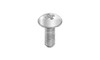 #6-32 x 1" Phillips Drive Truss Head Machine Screw, Steel, Zinc Clear - FT (Box of 9000)
