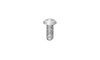 #10-24 x 3/8" Torx Drive Truss Head Machine Screw, Steel, Zinc Clear - FT (Box of 8000)