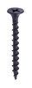 #6 x 1-1/2" Drywall Screw, Coarse Thread, Steel, Phosphate Coated, Phillips Drive