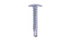 #10 x 2-1/4 Self-Drilling K-Lath Tek Screw, Zinc, Modified Truss Wafer Head, Phillips