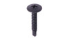 #8 x 9/16 Self-Drilling K-Lath Tek Screw, Black Oxide, Modified Truss Wafer Head, Phillips