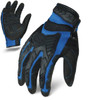 L - EXO Motor Impact Blue | IRONCLAD EXO MOTOR & WORK GLOVES (Package of 12)