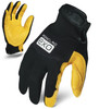 L - EXO Pro Gold Deer Leather | IRONCLAD EXO MOTOR & WORK GLOVES (Package of 12)