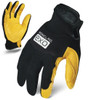 L - EXO Pro Gold Deer Leather | IRONCLAD EXO MOTOR & WORK GLOVES (Package of 12)