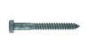1/4"-10 x 5" Hex Lag Bolt Low Carbon Steel, Hot Dipped Galvanized