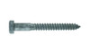 5/16"-9 x 1-1/4" Hex Lag Bolt Low Carbon Steel, Hot Dipped Galvanized
