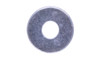 M5 Fender Washer, Low Carbon Steel, Zinc Clear