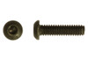 1/4"-20 x 7/8" Button Head Socket Cap Screw, Alloy Steel
