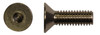 3/8"-16 x 2-1/2" Flat Head Socket Cap Screw, 18-8 Stainless Steel