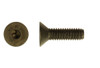 M8-1.25 x 30 mm Flat Head Socket Cap Screw, Din 7991, 12.9 Alloy Steel, Thermal Black Oxide - FT