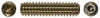 #2-56 x 1/8" Cup Point Socket Set Screw, 18-8 Stainless Steel