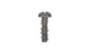 #6-19 x 5/16" Phillips Pan Head Sheet Metal Screw, High-Low Thread, Steel, Black Oxide Coated #5 Head (Box of 10000)