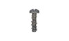 #10-16 x 5/8" Phillips Pan Head Sheet Metal Screw, High-Low Thread, Steel, Black Oxide Coated #8 Head (Box of 6000)