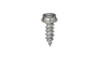 #14-14 x 1/2" Slotted Hex Washer Head Sheet Metal Screw, Type AB, 18-8 Stainless Steel  (Box of 1000)