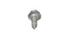 #8-18 x 1" Unslotted Serrated Hex Washer Head Sheet Metal Screw, Type AB, 18-8 Stainless Steel  (Box of 2500)