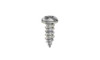 #8-18 x 1-1/4" Phillips/Slotted Combo Pan Head Sheet Metal Screw, Type AB, Steel, Zinc Plated  (Box of 4000)