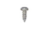 #2-32 x 1/8" Phillips Pan Head Sheet Metal Screw, Type AB, Steel, Zinc Plated  (Box of 10000)