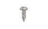#8-18 x 3/8" Pozi Pan Head Sheet Metal Screw, Type AB, Steel, Zinc Plated  (Box of 10000)