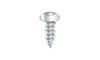 #14-14 x 1-1/2" Torx Truss Head Sheet Metal Screw, Type AB, Steel, Zinc Plated  (Box of 1000)