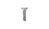 #6-20 x 1/2" Phillips Flat Undercut Head Sheet Metal Screw, Type B, Steel, Zinc Plated  (Box of 10000)
