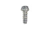 #8-18 x 3/4" Phillips Hex Washer Head Sheet Metal Screw, Type B, Steel, Zinc Plated  (Box of 8000)