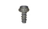 #6-20 x 3/8" Unslotted Hex Washer Head Sheet Metal Screw, Type B, Steel, Black Oxide Coated  (Box of 10000)