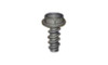 #10-16 x 3/4" Unslotted Hex Washer Head Sheet Metal Screw, Type B, Steel, Black Oxide Coated  (Box of 6000)