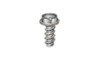 #10-16 x 5/16" Unslotted Hex Washer Head Sheet Metal Screw, Type B, Steel, Zinc Plated  (Box of 9000)