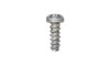 #6-20 x 1-3/8" Phillips Pan Head Sheet Metal Screw, Type B, Steel, Zinc Plated  (Box of 5000)