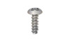 #6-20 x 1/2" Phillips Truss Head Sheet Metal Screw, Type B, Steel, Zinc Plated  (Box of 10000)