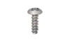 #8-18 x 3/4" Phillips Truss Head Sheet Metal Screw, Type B, Steel, Zinc Plated  (Box of 8000)