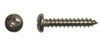 #14-10 x 2-1/4" Phillips Pan Head Sheet Metal Screw, Type A, 18-8 Stainless Steel