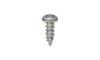#8-18 x 5/8" Phillips Pan Head Sheet Metal Screw, Type AB, Steel, Zinc Plated