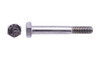 M8-1.25 x 60 mm Hex Cap Screw (A2-70) 18-8 Stainless DIN 931 (PT) (Package of 100)
