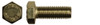 1/2"-13 x 1" 304 Stainless Steel Hex Cap Screw